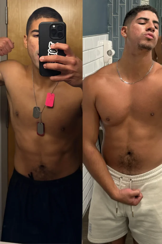 Kevin Josepha's muscle building transformation with reduced back pain after training with Coach Argota in Midtown Miami